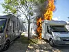 Wohnmobil Feuer Campingplatz