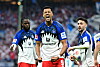 Robert Glatzel jubelt über seinen verwandelten Elfmeter gegen Hoffenheim.