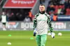 Hein beim Spiel gegen Bayer Leverkusen