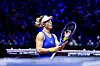 Laura Siegemund mit Schläger in der Hand