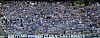 Die HSV-Fans feiern in Frankfurt den 2:1-Sieg ihres Teams.
