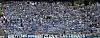 Die HSV-Fans feiern in Frankfurt den 2:1-Sieg ihres Teams.