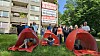 Protest am Hofweg
