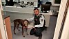 Hund Polizei Wache Jackie