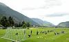 Die HSV-Profis während ihres Trainings im Sommer 2017 im österreichischen Längenfeld.