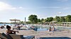 Ein Naturbad mit Sonnenliegen an der Alster – so könnte es aussehen.