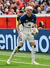 Albert Grønbæk in einem Spiel mit dem HSV, in dem er im Kader steht