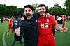 ETV-Co-Trainer Cem Gürsoy und Jasper Hölscher jubeln