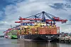 Ein Containerschiff von MSC am Burchardkai in Hamburg. (Symbolbild)