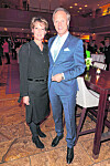 Christina Block und Gerhard Delling beim Blankeneser Neujahrsempfang 2023 im Hotel „Grand Elyssee“