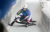 Jonas Müller auf der Eisbahn