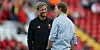 2017, als er noch Hoffenheim-Trainer war, schied Julian Nagelsmann (r.) gegen Jürgen Klopp und den FC Liverpool aus der Königsklasse aus