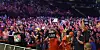 Volle Halle bei der PDC World Tour 2019 in Hamburg.