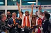 Leroy Sané bei seiner Ankunft in Istanbul