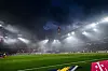 Rhein Energie Stadion Köln bei Flutlicht