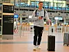 Sonny Kittel am Flughafen
