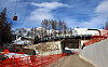 Der Bau der neuen Bob- und Rodelbahn in Cortina d'Ampezzo soll sabotiert worden sein.