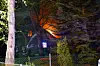Das Einfamilienhaus in Ahrensburg brannte vollständig ab.