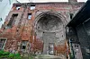 Die Ruine des Poolstraßen-Tempels: Hier ist die sogenannte Apsis zu sehen.
