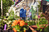 Marcus Flatten (54) im Vereinsgarten.