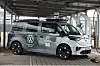 Der erste Prototyp für das autonome Ridesharing in Hamburg auf dem Betriebshof von Moia in Wandsbek.
