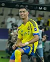 Cristiano Ronaldo lächelt
