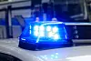 Polizei am Einsatzort.