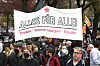 Das Bündnis „Grow“, das die Plünderung unterstützt, war auch bei der Demonstration am vergangenen Samstag iN Hamburg beteiligt. (Archivbild)