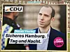 CDU Plakat: Sicheres Hamburg