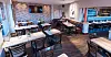 Das Schweinske-Restaurant in Eimsbüttel. Hier genießt man sein Essen in stylischem Ambiente und bei gutem Wetter auch im Biergarten.