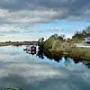 Idylle nahe der Großstadt an der Tatenberger Schleuse.