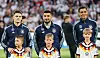 Florian Wirtz, Deniz Undav und Jamal Musiala in Mainz vor dem Testspiel gegen Finnland.