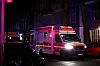 Ein Rettungswagen im Einsatz (Symbolbild).