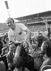 Uwe Seeler bei seinem Abschiedsspiel für den HSV