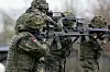 Soldaten der Bundeswehr in der Grundausbildung für den Wehrdienst. (Symbolbild)