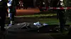 Die zwei toten Männer. Einer wurde reanimiert, starb aber noch vor Ort.