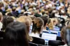 Studenten in Hörsaal
