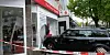 In der Waitzstraße gab es erneut einen Unfall — diesmal in einer Haspa-Filiale.