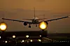 Der Flughafen spät abends