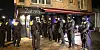 Die Polizei löste in der Nacht eine Feier in einer Shisha-Bar in Wandsbek auf.