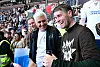 Andreas Bornemann und Fabian Hürzeler nach dem Aufstieg
