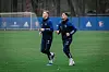 Ignace Van der Brempt und Ludovit Reis im Lauftraining beim HSV
