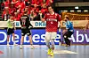 Andreas Magaard ballt nach einem Tor die Faust