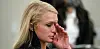 Paris Hilton musste vor Gericht mit den Tränen kämpfen.