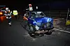 Bei einem Unfall auf der A1 wurde der Pkw schwer beschädigt.