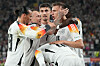 Das DFB-Team jubelt nach dem 2:0.