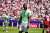 Breel Embolo im Schweizer Trikot auf dem Rasen vor voller Tribüne im Levi’s Stadium.