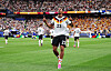 Felix Nmecha jubelt im Deutschland-Trikot nach dem 1:0 gegen Curaçao im Houston Stadium.
