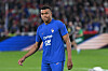 Kylian Mbappé im blauen Frankreich-Trikot beim Aufwärmen im Pierre-Mauroy-Stadion in Lille.