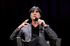 Joachim Löw spricht im Theater am Tanzbrunnen bei der Lit.Cologne 2026 in Köln.